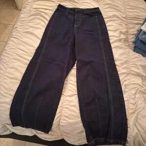 Raw denim Dark Blue jeans